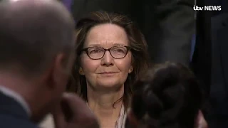 Trump's CIA pick Gina Haspel grilled by Senate intelligence committee | ITV News