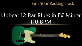 Backing Track - Upbeat 12 Bar Blues in F# Minor