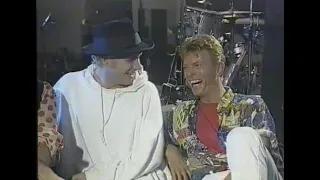 1991 David Bowie Tin Machine Six Thirty Something interview in a  “very sweaty rehearsal room”