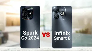 Tecno Spark Go 2024 vs Infinix Smart 8