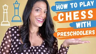 HOW TO PLAY CHESS WITH PRESCHOOLERS ♟| 10 Beginner Lessons How to Teach Chess to Kids Before Rules