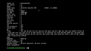 How to get CPU and RAM information on Linux