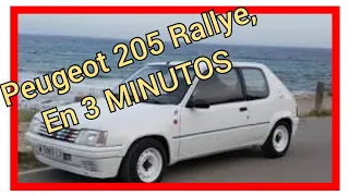 🏎️🏎️ Peugeot 205 Rallye, en 3 MINUTOS 🏎️🏎️