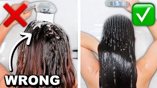 HAIR WASHING MISTAKES THAT WILL RUIN YOUR HAIR | Hair Care Routine Tips