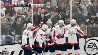 NHL 19 - Washington Capitals Vs Los Angeles Kings Gameplay - NHL Season Match Feb 18, 2019