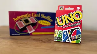 Unboxing: Card Shuffler & New UNO Cards #unocardgame #unboxingvideo  #asmr #asmrvideo #unboxing