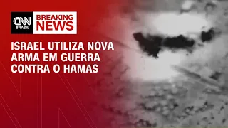 Israel utiliza nova arma em guerra contra o Hamas | CNN PRIMETIME