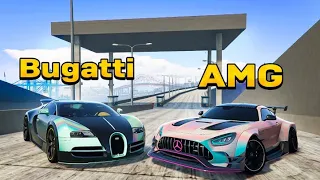 Retamos Un Mercedes AMG 8Cyl Alterado A Un Duelo Gta Rp