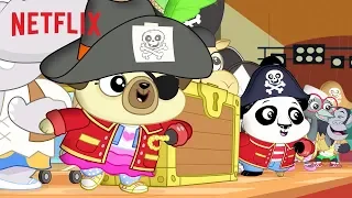 Chip & Potato's Pirate Treasure Play | Chip & Potato 🐶🐭 Netflix Jr