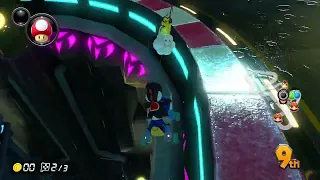 Couldn't get the full clip, but the red shell ruined everything:(