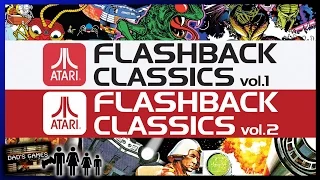 ATARI FLASHBACK CLASSICS Vol. 1 & Vol. 2 | Game Review!! | Dad's Games