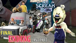 Final Ending last Part | ICE SCREAM 8 Final Chapter | Rod Uncle ke Factory🍦se Ghar bhaga😂