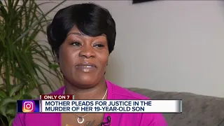 Mother pleads for justice in the murder of her 19-year-old son