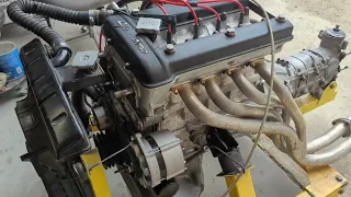 Alfa Romeo Spica Engine Run