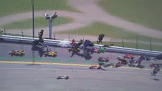 This is why indycar doesn't race at Daytona