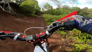 2022 Arctic Leopard Electric Dirt Bike First Ride in Hawaiian Enduro Trails