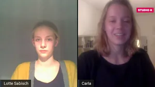 Carla Reemtsma  von Fridays for Future im Interview mit Lotte von Studio K