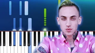 Blackbear - idfc (Piano Tutorial