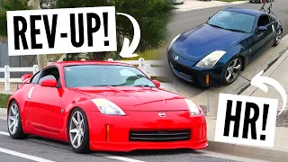 Driving My '06 Nissan 350z Rev-Up VS. '07 350z HR | BACK-TO-BACK!