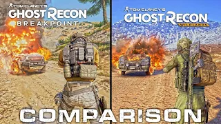 Ghost Recon Wildlands - VS - Ghost Recon Breakpoint  [Ultra Graphics] - Comparison in 2023