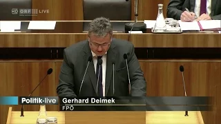Gerhard Deimek - Eisenbahngesetz - 11.11.2015