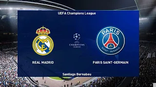 Real Madrid vs PSG | UEFA Champions League UCL | PES 2021 Gameplay PC