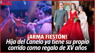 Así suena el corrido de la hija del Canelo Álvarez, su regalo de XV años