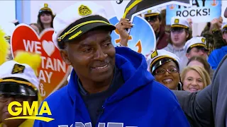 Deserving high school custodian gets a surprise