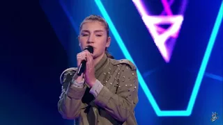 Eline - Dominique | The Voice Kids 2018 | The Blind Auditions