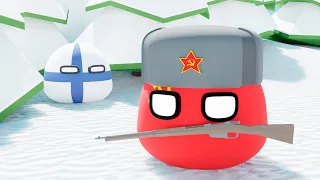 Why Snow Speaks Finnish? || 3D Countryballs Animation