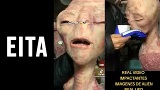 O VÍDEO VIRAL DO ALIENÍGENA SENDO ALIMENTADO NA ÍNDIA