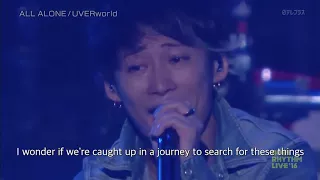 UVERworld - ALL ALONE (w/ subs) - Live at Buzz Rhythm