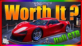 IS IT WORTH IT ? The New Itali GTB Podium Car Free Lucky Wheel Vehicle GTA 5 Online Customization