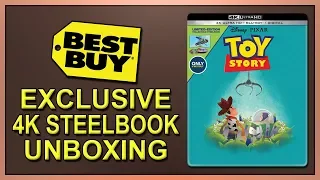 Toy Story Best Buy Exclusive 4K+2D Blu-ray SteelBook Unboxing