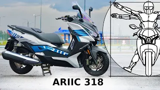 ARIIC 318: Тест-драйв и обзор нового макси-скутера из Китая