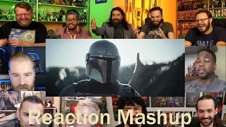 The Mandalorian   Official Trailer REACTIONS MASHUP