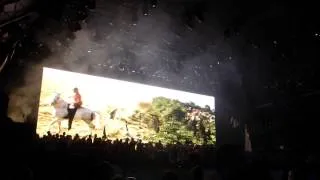 Metallica Intro at Glastonbury Festival 2014