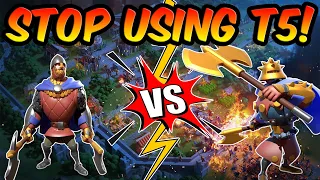 SHOULD YOU USE T5 IN OPEN FIELD ? Rise Of Kingdoms T4 vs T5 Troops For Open Field Fights - RoK Tips