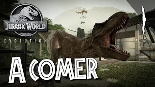 Jurassic World Evolution| #1: A COMER | Gameplay en español 1080 HD