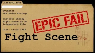 EPIC FAIL  Cheesy Fight Scene in an Independent Film (1995)