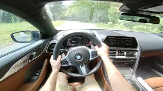 2022 BMW M850i xDrive Gran Coupe: POV Drive, Impressions and ASMR