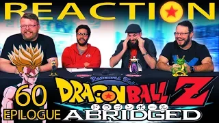 TFS Dragon Ball Z Abridged REACTION!! Episode 60 Epilogue