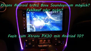 W220 Android Einbau trotz Bose