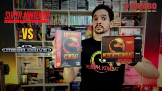 Qual o Melhor Mortal Kombat 1???  Super Nintendo ou Mega Drive?