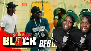 BARZ ON BARZ 🔥CASH KIDD X BFB DA PACKAMAN - MAN UP (FROM THE BLOCK PERFORMANCE) | 2KOLD REACTION ☃️