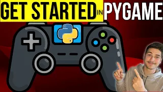 How to Get Started with PyGame! Beginner Python Game Dev Tutorial