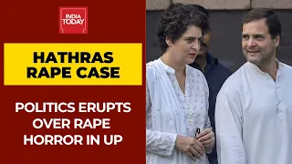 Politics Erupts Over Hathras Rape Horror: Rahul, Priyanka Gandhi To Visit Victim's Family