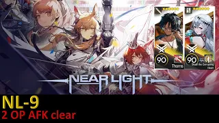 [Arknights] NL-9 2 OP AFK clear