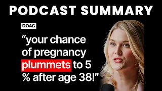 The Pregnancy Doctor: Pregnancy Is Halved Every Year After Age 32! Natalie Crawford | Diary Of A CEO