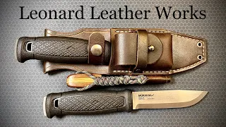 Leonard Leather Works - Mora Garberg Sheath Review and thoughts